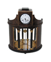  Replica Biedermeier Clock in Walnut
